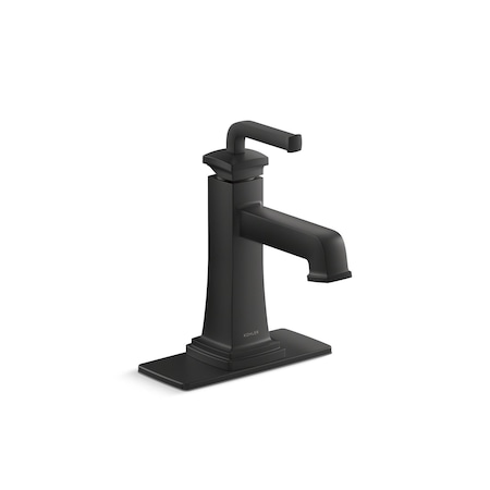 Kohler Riff Single-Handle Bathroom Sink Fct Matte Black, 0.5 gpm K-27400-4N-BL